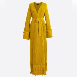 NWT Hanifa Miya Knit Cardigan Maxi Dress